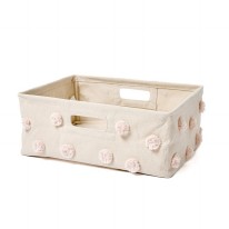 Hide Away Basket Blush Small