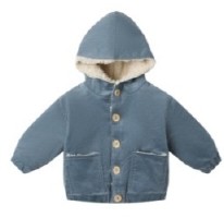 Hooded Jacket Ocean 18-24m