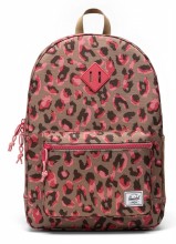 Heritage Youth Holly Berry Leopard Backpack