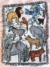 Into the Jungle Blanket