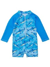 Jawsome LS Sunsuit 3-6m
