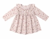 Jersey Dress Garden 12-18m