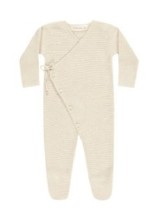 Knit Footie Natural nb