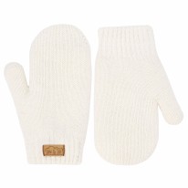 Knit Mittens Vanilla 3-9m