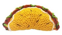 Knit Taco Rattle
