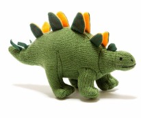 Knitted Rattle Stegosaurus