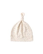 Knotted Baby Hat Ditsy 0-6m