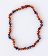 Raw Cognac/Lapis Lazuli 11"