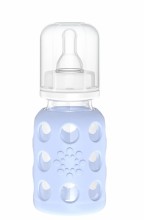 Glass 4oz Baby Bottle Blanket
