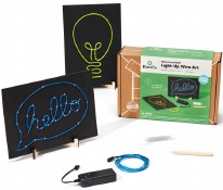 Light Up Wire Art DIY Neon