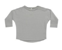 LS Tee Dusty Blue 18-24m