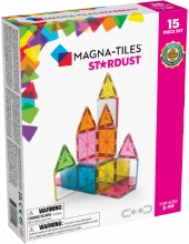 Magna-Tiles Stardust 15-Piece