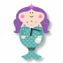 Pendulum Clock Mermaid