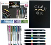 Metallic DIY Sketchbook Kit