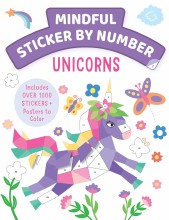 Mindful Sticker by Number : Unicorns