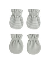 Mitten Set Sage Stripe/Sage