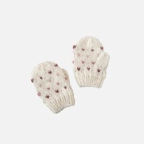 Mittens Sawyer Mauve 3-6m