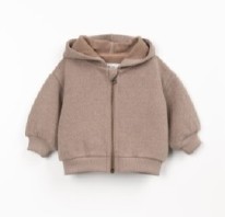 Mocha Fleece Hoodie 3-6m
