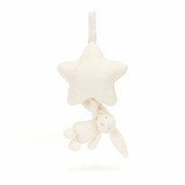 Musical Pull Bashful Bunny Cream