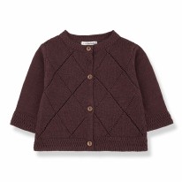 Nanna Sweater Eggplant 12-18m