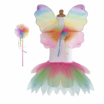 Neon Rainbow Skirt Set 4-6Y