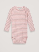 Onesie Coral Stripe 0-3m