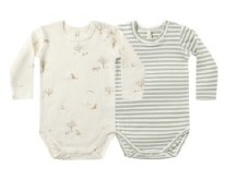 Onesie Fern Stripe 0-3m