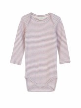 Onesie Lilac Stripe 0-3m