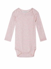 Onesie Orchid Stripe 9-12m