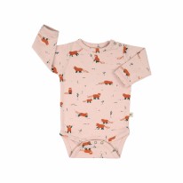 Onesie Red Panda Peach 0-3m
