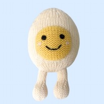 Organic Egg Rattle