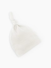 Organic Knot Hat Coconut NB