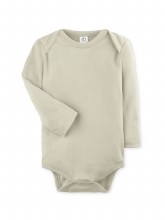 Organic LS Onesie Sage 0-3m