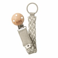 Pacifier Clip Sand / Ivory