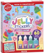 Paint & Peel Jelly Stickers Glitter Goals!