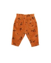 Paprika Plush Rib Pant 3-6m