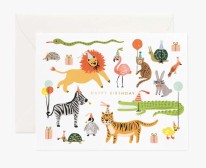 Party Animals Greeting Card