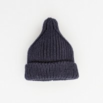 Peak Beanie Indigo 0-6m