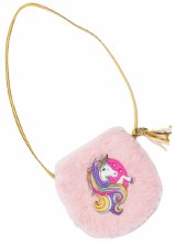 Petite Purse- Fluffy Unicorn