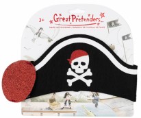 Pirate Hat Headband & Eyepatch