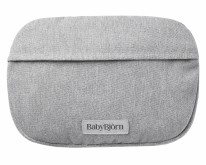 Pocket Pouch for Baby Carrier Woven Light Gray Melange