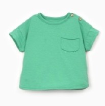 Pocket Tee Jadeite 9-12m