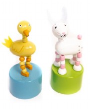 Push Puppet Ducks & Bunnies