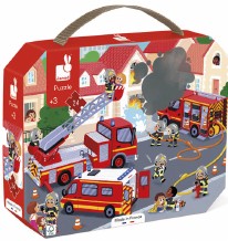 Puzzle 24pc- Firemen