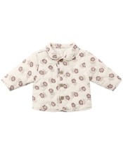 Quilt Jacket Fall Floral 3-6m
