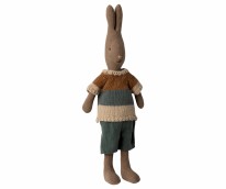 Rabbit Size 2  in Brown Shirt and Shorts