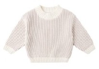 Relaxed Sweater Lilac 3-6m
