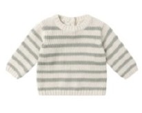 Rex Sweater Fern Stripe 3-6m