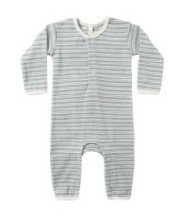 Rib Jumpsuit Steel Blue 6-12m