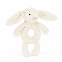 Ring Rattle Bashful Bunny Cream